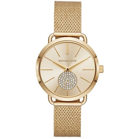 michael kors warren gold|Michael Kors watches ladies gold.